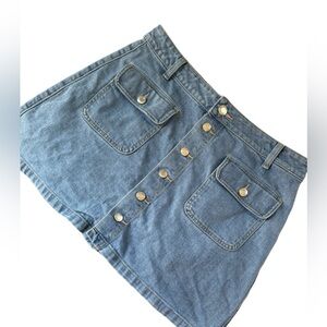 Women’s Denim Mini Skirt